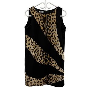 ❌❌SOLD❌❌MOSCHINO CHEAP AND CHIC ANIMAL PRINT DRESS